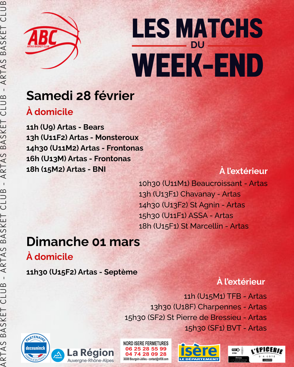 Rencontres des 28 février et 1er mars