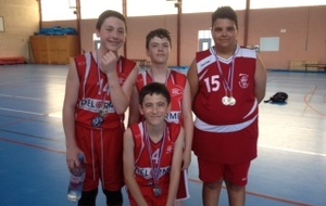 les U13M perdent en 1/2 finale au tournoi de Monsteroux