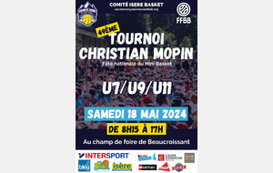 INFORMATION URGENTE : Tournoi C. Mopin