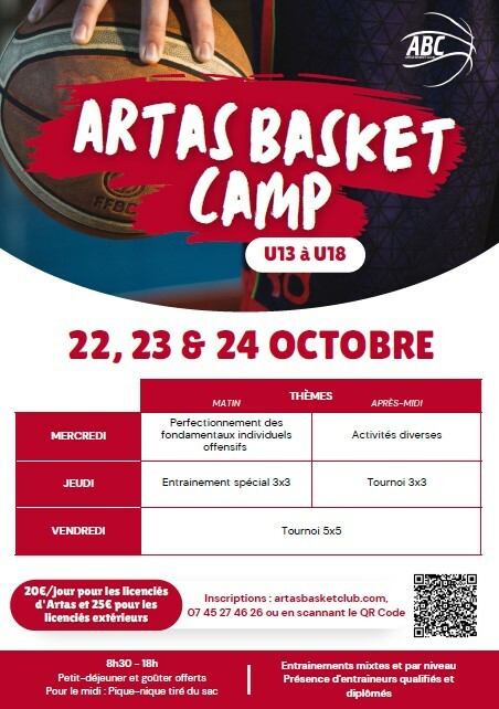 Camp u13 u15 u18