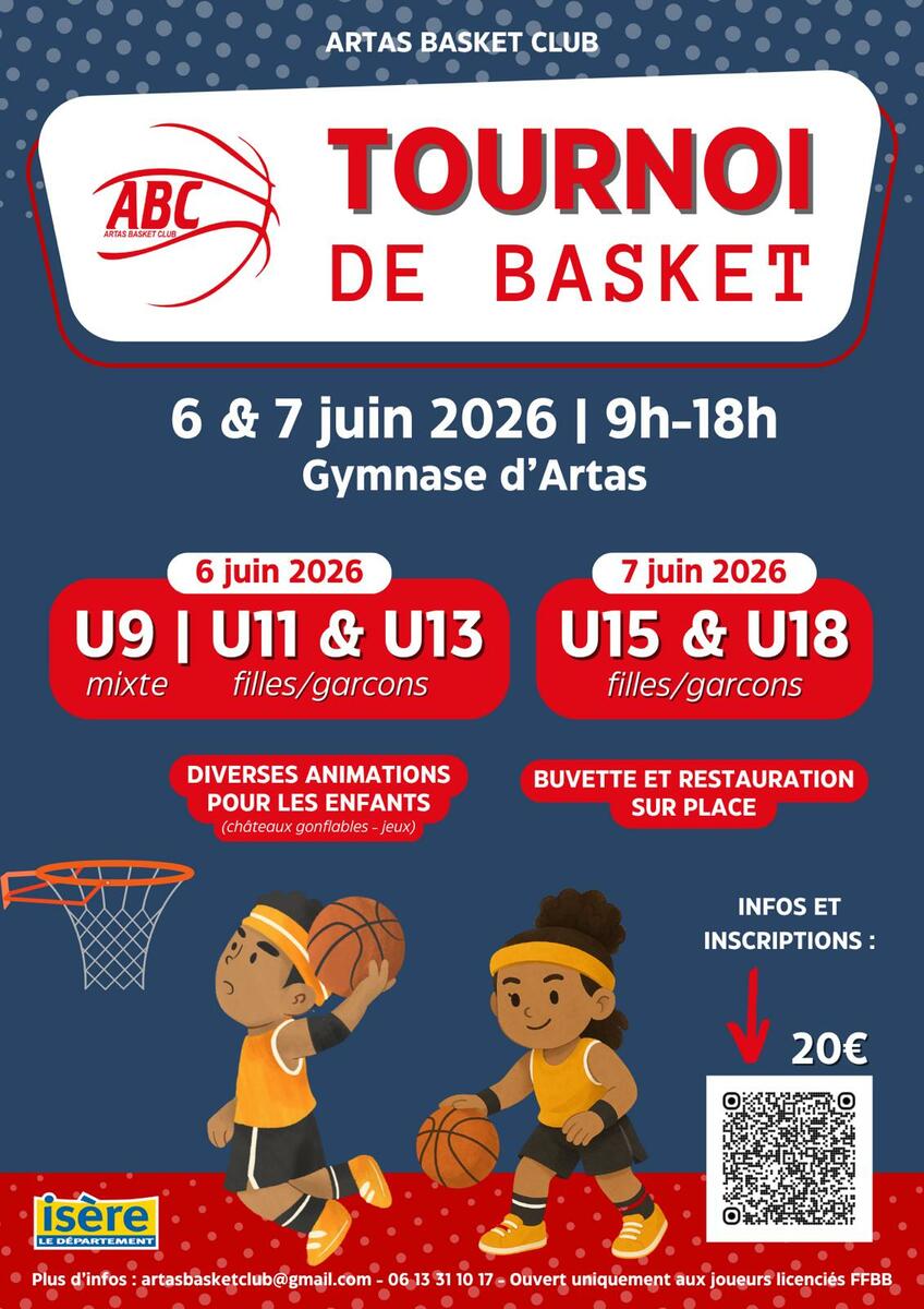 Tournoi du 6 et 7 juin 2026
