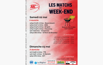 rencontres des 02 et 03 Mai
