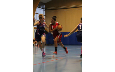 Cadettes défaite  contre Voiron 46 73