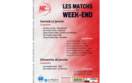 rencontres des 17 et 18 janvier